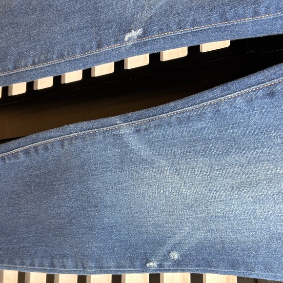 💙PAIGE Verdugo Ultra Skinny Dark Blue Stretch , Cotton blend Jeans Size 28💙 - Picture 7 of 17